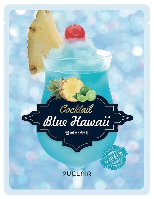 Успокаивающая маска Puclair Blue Hawaii Cocktail